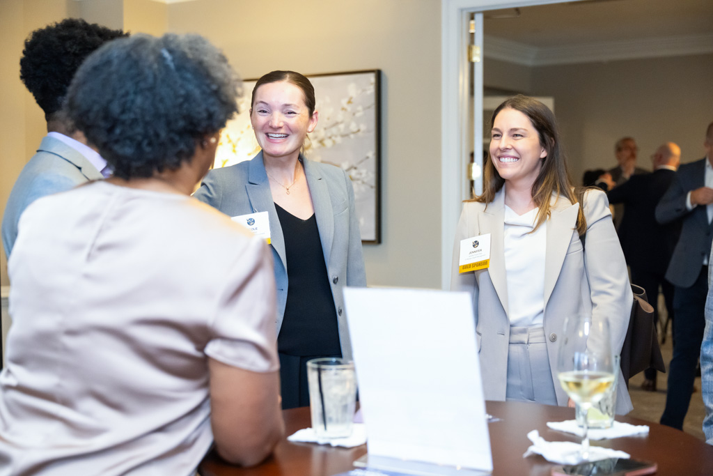 NVC attendees connecting at the 2026 GovCon Awards Finalists Reception.